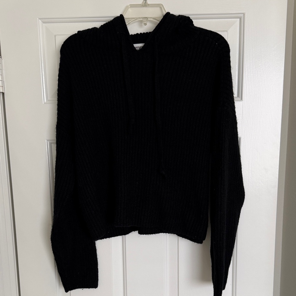 Victoria's Secret PINK Black Knit Sweater